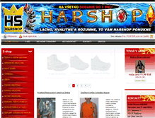 Tablet Screenshot of harshop.sk